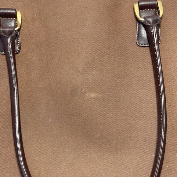 Diane Von Furstenberg Brown Suede Shopper Tote Bag - Picture 3 of 11